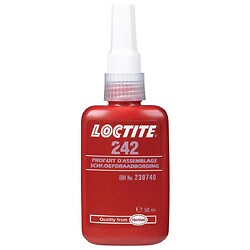 Frein filet Loctite type 242 en flacon de 50 ml
