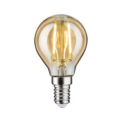 Ampoule sphérique LED Vintage Doré lumière dorée