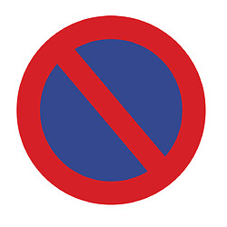 Sticker interdiction de stationner