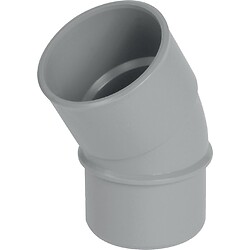 Coude PVC 30° M/F 75 CP3