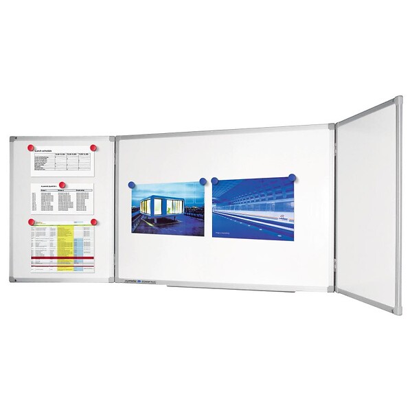 BoardsPlus Economy Tableau en liège, 120 x 90 cm, cadre en Tech