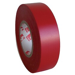 Adhésif d'isolation électrique 2702, rouge, largeur 15 mm, rouleau de 10 m
