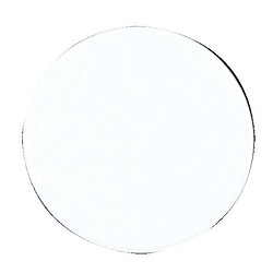 Cache-vis adhésif Chatham, diamètre 12 mm, coloris blanc, sachet de 100 pièces