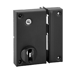 Boitier de serrure en applique verticale pour cylindre profilé à fouillot - 75 x 130 mm - droite