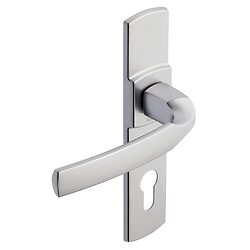 Béquille double sur plaque 165 mm ligne Artis chromé velours clé I