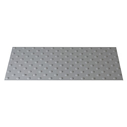 Dalles podotactiles d'éveil à la vigilance auto-adhésive à usage extérieur Waccess - 815 x 400 mm - gris