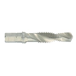 Foret taraudeur hss chanfreineur queue hexagonale, diamètre 10 mm, pas 1,50 mm
