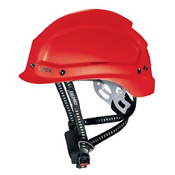 Casque pour les travaux en hauteur uvex pheos alpine, rouge