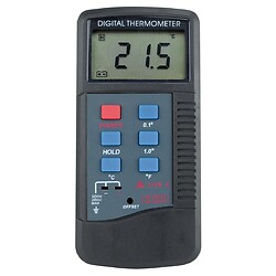 Thermomètre thermocouple + sonde rigide