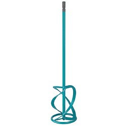 Turbine pour matériaux à haute viscosité WK90S, Ø90 mm, L400 mm, tige hex., pour colles à carrelage, mortiers, crépis