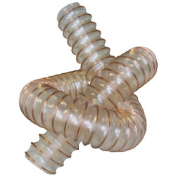 Gaine souple WINDFLEX 400 en polyuréthane-ester armé pour ventilation et aspiration - Ø int = 203mm L= 10m