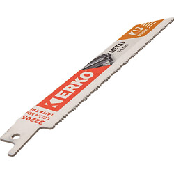 Lame scie sabre Erko 150x19x1,3 14/18T METAL K13 - étui de 5 lames
