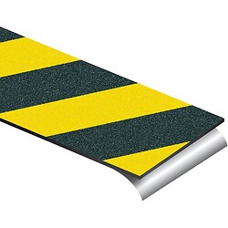 Ruban adhésif anti-dérapants AR-MEN aune/noir multi-surfaces, intérieur extérieur pour passages intenses 50mmx18m