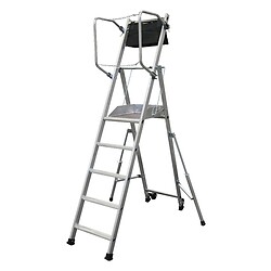 Plate-forme individuelle hauteur de travail fixe T-REX 5 marches PIRL
