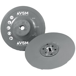 Plateau rigide pour disque fibre diamètre 125 mm