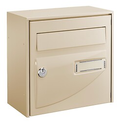Boîte aux lettres demi-format Probat - RAL 9016 Blanc