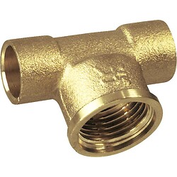Té laiton diamètre 12-15x21-12