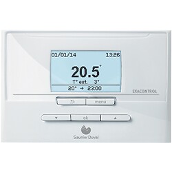 Thermostats d'ambiance programmables Exacontrol E7