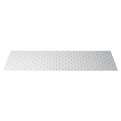 Dalles podotactiles d'éveil à la vigilance auto-adhésive à usage extérieur Waccess - 1350 x 400 mm - blanc