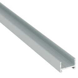 Profil aluminium MEC-1 en applique et MEC-2 encastré 3 mètres