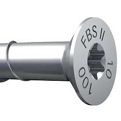 Vis béton FBS II Ultracut - tête fraisée - empreinte Torx - 8x60 mm - Boîte de 50 pièces