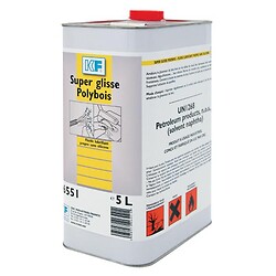 Lubrifiant super glisse poly-bois, bidon de 5 litres