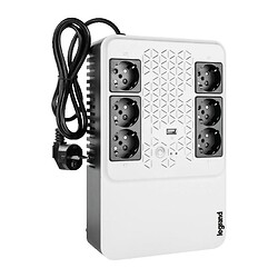 Onduleur 6 prises de courant 2P+T et disjoncteur intégré 600 VA 360 W