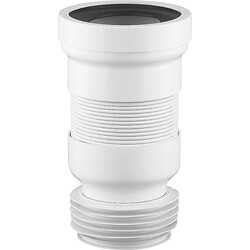 Pipe WC Waterflex articulée à ailette