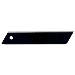 Lame de cutter noire 25 mm Boîte de 10 lames - SIEC