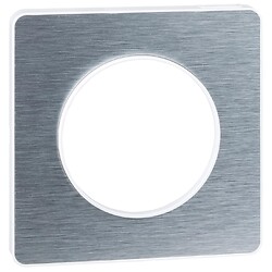 Plaque aluminium brossé Odace Touch