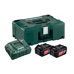 Pack énergie sans fil 18V 2 batteries 4Ah Li-Power + chargeur ASC 55 X145