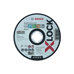 Disques à tronçonner multiconstruction moyeu plat Xlock 125x1,6 mm boîte de 25 disques