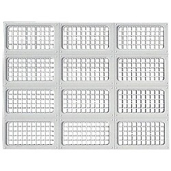 Grille de ventillation contre-cloison