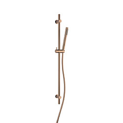 Ensemble sur barre de douche Cox 90 cm gold rose