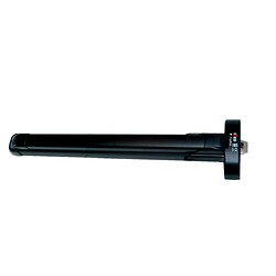 Serrure antipanique à barre d'enfoncement 1 point Centuri - coloris noir RAL 9005