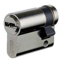 Cylindre simple de sûreté type VELIX laiton nickelé 5 clés réversibles brevetées