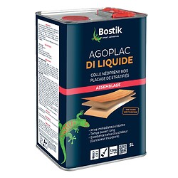 Colle néoprène Agoplac DI liquide, bidon de 5 litres