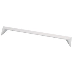 Poignée zamak Post, entraxe 192 mm, finition blanc mat
