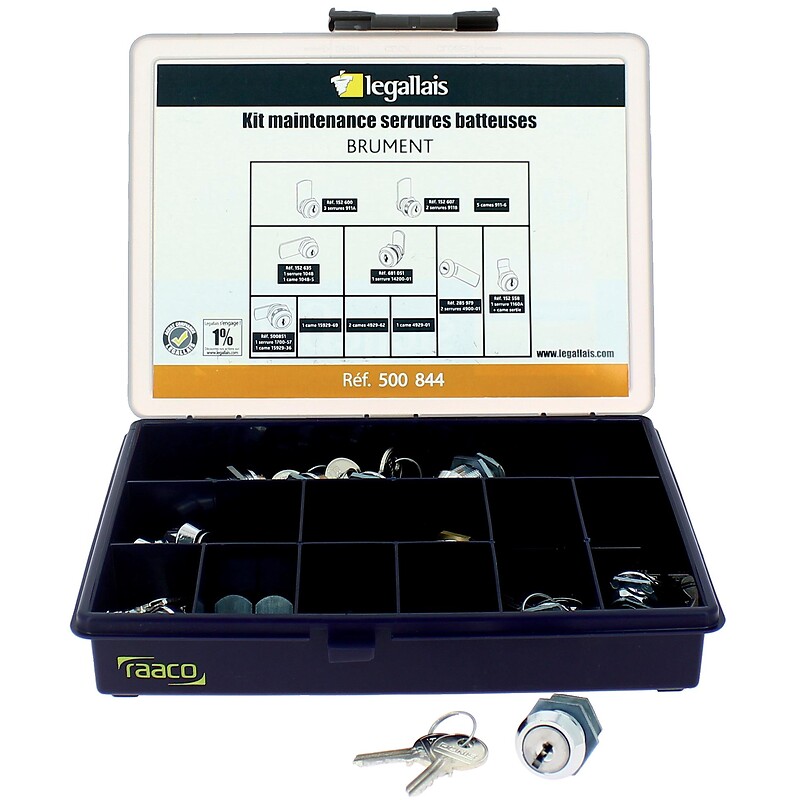 Kit d'outils de réparation de barillet de serrure de porte