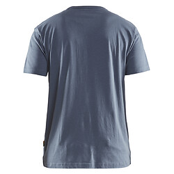 T-shirt imprimé 3D bleu paon taille M
