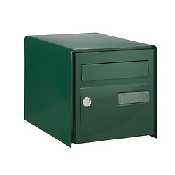 Boîte aux lettres Probat - double face - vert RAL 6005 - L 302 x H 300 x P 410 mm