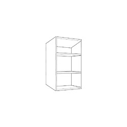Caisson de cuisine grande - hauteur 780 mm / profondeur 330 mm / largeur 400 mm - coloris blanc