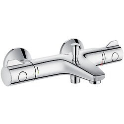 Mitigeur thermostatique bain/douche mural Grohtherm 800 C3 - chromé