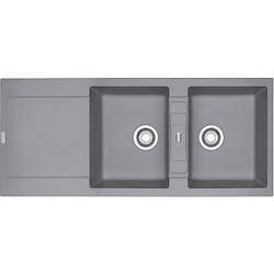 Évier Fragranit + Maris MRG 621 2 cuves + 1 égouttoir (1160 x 500 mm) Stone