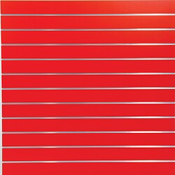 Panneau d'agencement murale Fuego - H1200 x L1200 - finition rouge