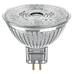 Lampe LED verre à réflecteur MR16 35 GU5,3