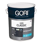 Peinture acrylique multisupports pour murs et plafonds Gori Classic Impression coloris blanc bidon de 15l