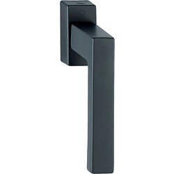 Levier pour OF/OB ligne Toulon carré à longueur variable dépassant de 32 à 42 mm époxy noir mat