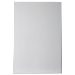 Plaque composite alu 800 x 1200 mm épaisseur 3 mm en blanc