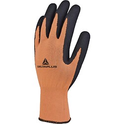 Gants Apollon noir/orange fluo taille 10